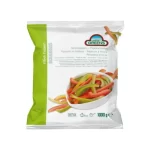 Greens Fresh Frozen Sliced Peppers – 1000g | Vibrant Red & Green Mixed Pepper Strips