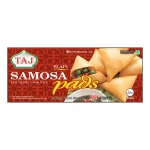 Taj Plain Samosa Pads – 300g | 60 Ready-to-Use, Non-Stick Pastry Sheets