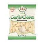 Taj Frozen Peeled Garlic Cloves – 400g | Premium Ready-to-Use Whole Garlic Cloves
