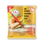 Taj Heat & Eat 40 Cocktail Vegetable Spring Rolls – Handmade & Authentically Spiced Appetizers