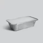Foil No. 6 Premium Cardboard Lids – Heavy-Duty Foil-Lined Hard Lids for Large No. 6 Containers