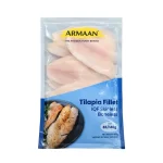 Armaan Tilapia Fillets (IQF Skinless & Boneless)
